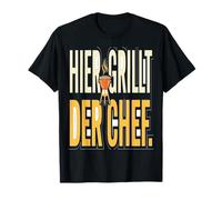 Grillen Hier Grillt Der Chef T-Shirt