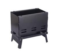 Grilles à charbon, cuisinière à barbecue pliable et démontable - Mini barbecue - pour camping, plage, pique-nique, cour, jardin, maison, cuisine, extérieur et fête
