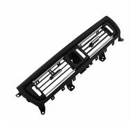 Grilles aération Centrale Ventilation Grille ventilation climatisation centrale console avant automatique pour BMW Série 5 F10 F11 64229166885 64229209136 accessoires voiture(Chrome model C)