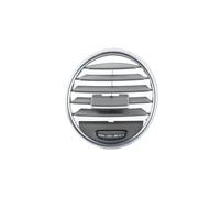 Grilles Aération Console Centrale Grille ventilation centrale gauche/droite tableau bord pour Mercedes Pour Benz W164 Pour M 164 Pour ML GL Class 300 350 400 450 05-12(Gray Central 1pc)