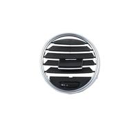 Grilles Aération Console Centrale Grille ventilation centrale gauche/droite tableau bord pour Mercedes Pour Benz W164 Pour M 164 Pour ML GL Class 300 350 400 450 05-12(Black Central 1pc)