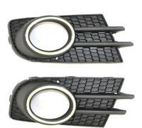 Grilles antibrouillard pour voiture Calandre de pare-choc pour avant pour Volkswagen pour Tiguan 2012-2018 cadre feu antibrouillard