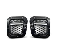 Grilles Avant À Double Lamelles Autocollants Décoratifs Pour Grilles D'aération Latérales Voiture 1 Paire Pour Land Pour Rover Pour Defender 2004-2019 Calandres Sport