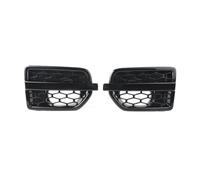 Grilles Avant À Double Lamelles Grilles Latérales D'aération Voiture En ABS Noir Brillant Pour Land Pour Rover LR4 Pour Discovery 4 2010 2011 2012 2013 2014 2015 2016