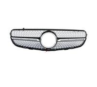 Grilles Avant À Double Lamelles Pour Mercedes Pour Benz LC W253 GLC200 GLC250 GLC300 GlC450 2015-2019 X253 Grille Calandre Avant Diamonds Racing Grill Calandres Sport(With camera4)