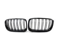 Grilles Avant Calandre Pare-choc Avant Double Lamelles Voiture Pour Série 3 F30 F31 F35 2011-2019 Calandre(Double Line Black)