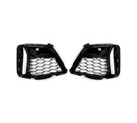 Grilles avant en maille Pour BMW Série 3 G20 G21 G28 330i 330e 2019-2022 Cache De Grille Feu Antibrouillard Avant Avec Cadre Et Enjoliveur De calandre voiture