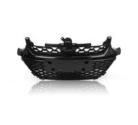Grilles avant Grille Avant Pour Accord 2018-2020 4 Portes Style Nid D'abeille Gril De Course Noir Voiture Pare-chocs Supérieur Capot Évent Maille Corps Kit Grille