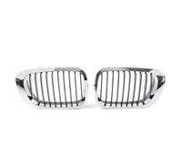 Grilles Avant Pour BMW Série 3 E46 Coupé Cabriolet 2 Portes 1999 2000 2001 2002 Pare-chocs Avant De Voiture Grille De Rein 2 Pièces Accessoires Avant Centrale Grille