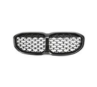 Grilles Avant Pour Série 1 F40 116i 118i 120i 128ti M135i Pour XDrive 2019-2022 Grilles Avant Course Kit Carrosserie ABS Noir Brillant Calandre(Glossy Black 1)