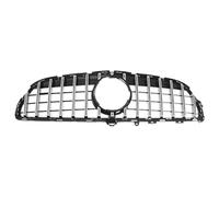 grilles calandre avant Compatible Avec Benz Pour W218 CLS260 CLS300 CLS320 CLS350 CLS400 2015 2016 2017 2018 Grille De Radiateur De Pare-chocs Avant De Voiture GTR Style Racing Grill(Chorme black)
