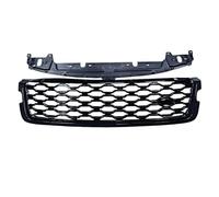 Grilles Course Calandre Avant Grille Pare-choc Avant | Pour Land Pour Rover Pour Gamme Pour Velar L560 2017-2024 Grille Radiateur Mise À Niveau(Le noir)