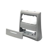 Grilles D’Aération Auto Pour BMW Série 3 E90 E91 2005 - 2012 Grille De Ventilation Pour Climatiseur Console Arrière Cadre Extérieur Garniture Cendrier Lames D’Aération Réglables