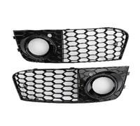 Grilles D'aération Alvéolées Pour Feux Antibrouillard Paire Pour A4 B8 2009-2012 Grilles Pare-chocs Avant