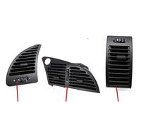 Grilles d'aération de Console Centrale pour Citroën C-Élysée et Xsara Li, Panneau de Sortie de climatisation du Tableau de Bord, Grille d'aération de climatisation Automobile (3 pièces)
