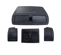 Grilles d'aération de Console Centrale pour Skoda Octavia 2 A5 MK2 RS 2004-2014 11ZD820951 1ZD819203 - Grille d'aération Centrale arrière Gauche/Droite - Ensemble de grilles d'aération