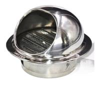 Grilles d'aération en acier inoxydable, couvercle de ventilateur d'extraction, grille de protection murale ronde, filet,