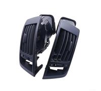 Grilles d'aération noires pour Toyota Land Cruiser LC200 2008-2015, ensemble de couvercles de sortie de climatisation en plastique remplace 55670-60190 55680-60130 facile à installer