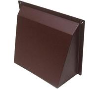 Grilles d'aération, Timloc ABC99BR Capot de protection en brique à air montée en surface pour ouvertures, briques d'aération, et grilles Marron 22,9 x 22,9 cm