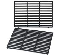 Grilles de barbecue de 47,6 cm pour barbecues à gaz Weber Genesis II 300 & Genesis II LX 300, Genesis II E/S 310, 315 320, 325, 340, etc. Pièces de rechange pour Weber 66095/66802/66805, en fonte