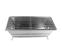 Grilles de barbecue pliables avec assemblage rapide - Grilles portables adaptées pour les amateurs de camping et les amateurs de cuisine en plein air - Réchaud de barbecue pliable