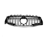 Grilles De Calandre Avant Compatible Avec Benz Pour W118 Pour CLA Classe 2019 2020 2021 2022 Grille D'admission D'air Supérieure Pare-chocs Avant Pièces Automobiles En Maille Capot(Silver)