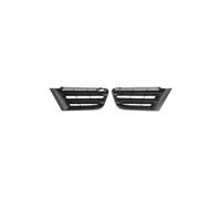 Grilles de calandre avant noires kit Renault Scenic 2 phase 2 2006-2009