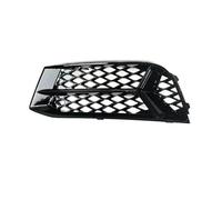 Grilles De Calandre Avant Pour A3 2017 2018 2019 2020 Pare-chocs Avant Grille Protection En Nid D'abeille Phare Antibrouillard D'admission D'air Réseau Ventilation(Left)