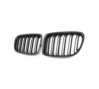Grilles de calandre Avant pour BMW X1 E84 2010-2015, Double Ligne, Double lamelle, calandre Avant Type « Racine de Course », Grille Centrale de Pare-Chocs Avant