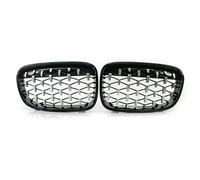Grilles De Calandre De Voiture Pour BMW Pour Série 1 F20 Pour M140i 118d F21 2012-2014 Accessoires De Calandre De Style Diamants Avant Grille de Devant(Diamonds-Black)