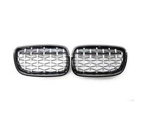Grilles De Calandres Avant Pour BMW Pour X5 E70 Pour X6 E71 2007-2013 Calandre De Voiture Avant Style Diamant Chrome Noir 51137157687 51137157688 51137185223