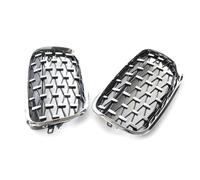 Grilles De Calandres Avant Pour BMW Pour X5 E70 Pour X6 E71 2007-2013 Calandre De Voiture Avant Style Diamant Chrome Noir 51137157687 51137157688 51137185223
