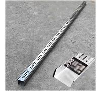 Grilles de caniveau Amovibles en Acier Inoxydable 304 pour Le Drainage extérieur, idéales pour Les Cours, patios, terrasses, Jardins, salles de Bain, trottoirs et Autres Solutions de drainag