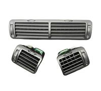 Grilles De Climatisation Grille Ventilation Centrale Noire Pour Tableau Bord Avant Climatisation Chauffage Pour VW Pour P&assat B5 1997-2005 3B0819728 3B0819703D 3BD819704D Grille De Ventilation(Set)