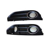 Grilles de Course for Pare-Chocs Avant inférieur de Voiture, Style Original, antibrouillard, Compatible pour Audi A4 Allroad 2013 2014 2015 2016, Cadre de Phare antibrouillard(Acc 1pair)