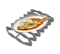 Grilles de cuisine pour utilisation au four, grille pour rôtir du poulet, insert en silicone | Petite grille de cuisson, grille de friture, grille de séchage et de cuisson résistante