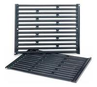 2 grilles pour barbecue Weber Spirit 200, Spirit 500 et Genesis Silver A (boutons sur le côté)
