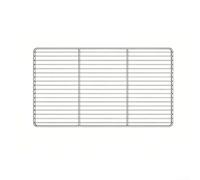 Grilles de Cuisson Rotatives Antiadhésives 2 Grilles de Cuisson | Acier inoxydable lourd, résistance rouille, 45x26cm, lot de 2, nettoyage facile