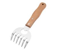 Grilles de destruction de viande, manche en bois long antidérapant - Grille de déchiqueteuse de poulet barbecue pour râper la manipulation service tirage dinde poulet porc