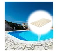 Grilles de Drainage efficaces pour Piscine, couvercles en Plastique de 25 cm pour la Gestion de l'eau, Lot de 10 grilles de Sortie Blanches pour l'entretien et la sécurit