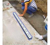 Grilles de Drainage (Lot de 1,2,4,10) avec Grille Métallique,Système de Drainage Tranchée,Gouttière de Drainage Remplacement Fine Et Large,pour Garage,Piscine,Patio,Tranchée de Drainage Robuste (Arge