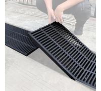 Grilles de Drainage pour Allées en Béton,Jardin,sous-Sol,Fenêtre,Garage,Grille de Sol pour Systèmes de Drainage de Canaux/Tranchées/Auges,Rectangulaires Et Carrées