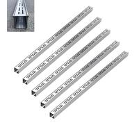Grilles de Drainage pour Extérieur,2 Pièces,3 Pièces,5 Pièces,7 Pièces,Caniveaux en Acier Inoxydable pour Extérieur,Système de Drainage Étroit Et Robuste pour Cour,Crépine de Drainage (5 Pièces,L 8 C