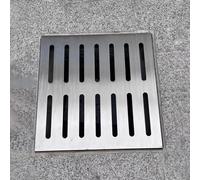 Grilles de Drainage pour Gouttières,Grilles de Drainage Carrées en Métal Robuste pour L'Extérieur avec Base,Couvercle de Drainage pour Gouttières Extérieures en Acier Inoxydable 304,Grille de Drainag