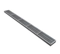 Grilles de Drainage pour Sol À Profil Bas,Grille de Couverture de Gouttière en Acier Inoxydable,Grille de Drainage Linéaire Extérieure pour Terrasse,Cour,Garage,Allée,Patio,Dérivation de Caniveau D'É