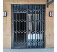 Grilles de fenêtre sécurisées pour la maison, barres anti-cambrioleur verrouillables pour fenêtres et portails, écran de fenêtre coulissant invisible pour sous-sol/grenier, en alliage d'aluminium