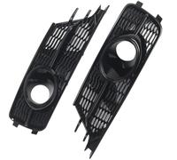 grilles de feux antibrouillard Compatible Avec A6 Pour C7 2016 2017 2018 Couverture Calandre Phare Antibrouillard Pare-chocs Avant Couverture Grille Maille Nid D'abeille 4G0807647A