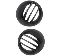 grilles de feux antibrouillard Compatible Avec Dodge Pour Ram R1500 2002 2003 2004 2005 2006 2007 2008 2 Pièces Couverture Phares Antibrouillard Pare-chocs Avant Voiture, Garniture Noire 55077234AD