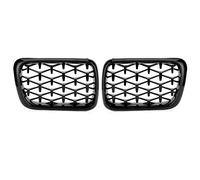 Grilles de pare-chocs avant grille de rein de capot 51138195151 série 3 E36 M3 1997-1999 remplacement mise à niveau aspect sportif attrayant (Noir brillant)