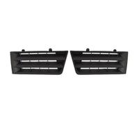 Grilles de pare-chocs avant - Renault Megane II 02-05 - Ensemble gauche + droite - 2 pièces - Noir - Neuf